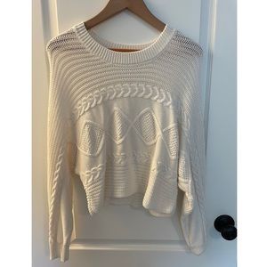 Target cropped sweater.